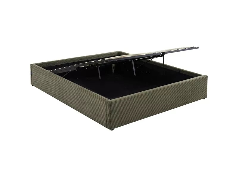 Lit coffre 180x200 cm HOMIFAB HANDY coloris beige – Image 19