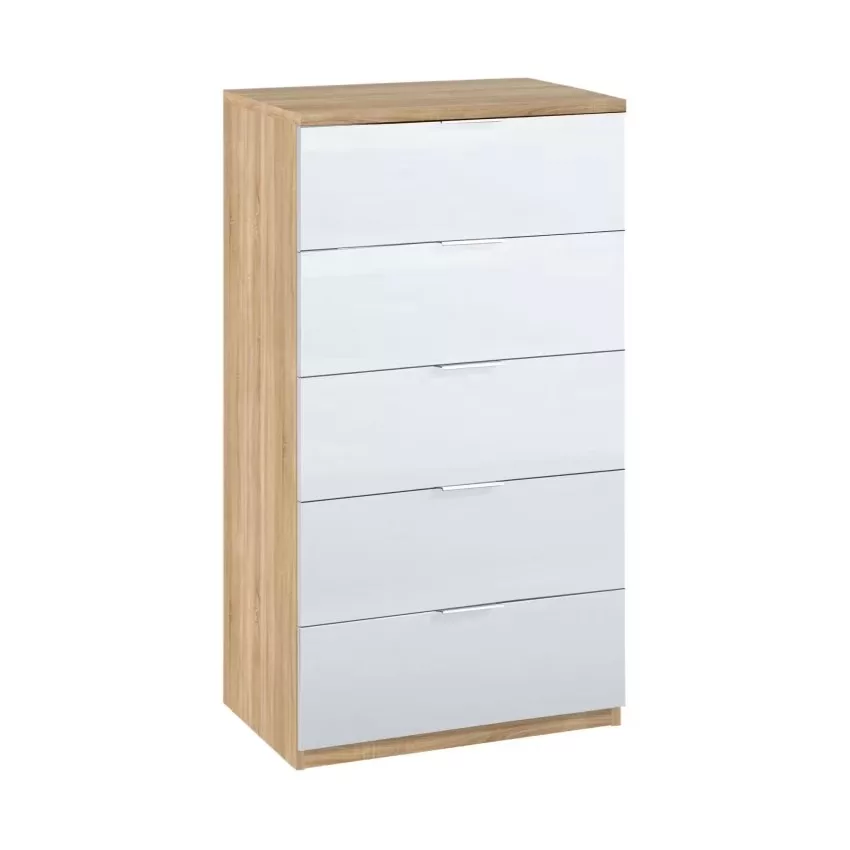 Mesquite - Commode effet bois blanc 60x40 cm – Image 12