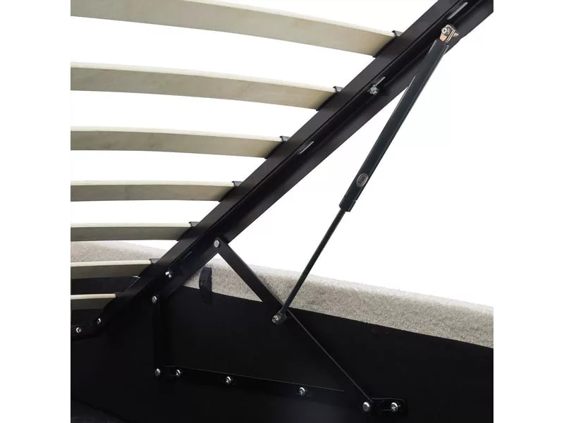 Lit coffre 180x200 cm HOMIFAB HANDY coloris beige – Image 10