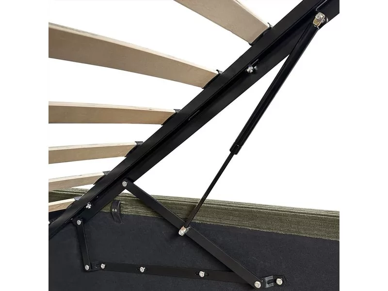 Lit coffre 180x200 cm HOMIFAB HANDY coloris beige – Image 20