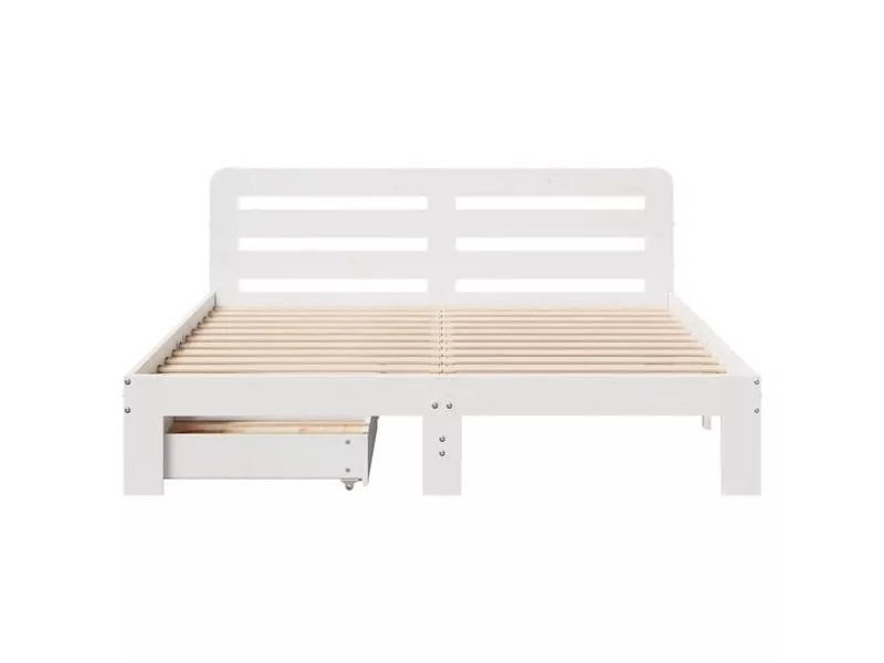 Lit 2 places 120x200cm VIDAXL coloris marron – Image 10