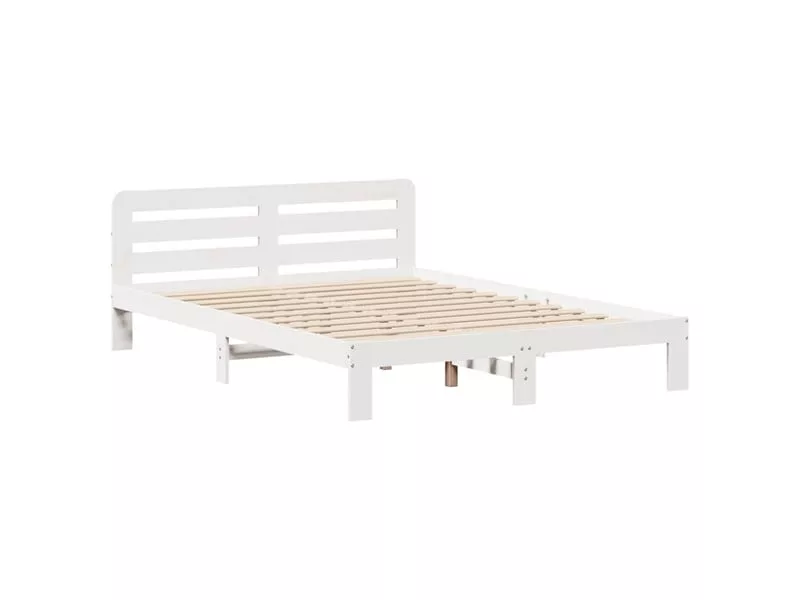 Lit 2 places 120x200cm VIDAXL coloris marron – Image 11