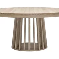 Table ovale extensible eliza chêne clair Eliza