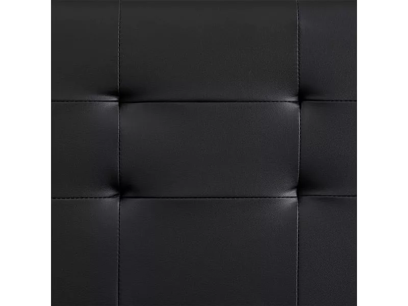 Lit 2 places 140x190 cm IDIMEX coloris noir – Image 6