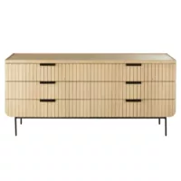 Boldin – Commode double 6 tiroirs L168