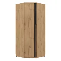 Eva – Dressing d&rsquo;angle effet bois clair