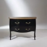 AQUITAINE – Commode plateau chêne noir