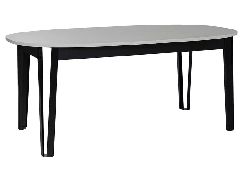 Table de séjour ovale bicolore CRAFT - 100x180-225max. cm – Image 5