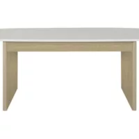 Table de séjour rectangulaire avec allonge SOLENA – 100×200-248max. cm