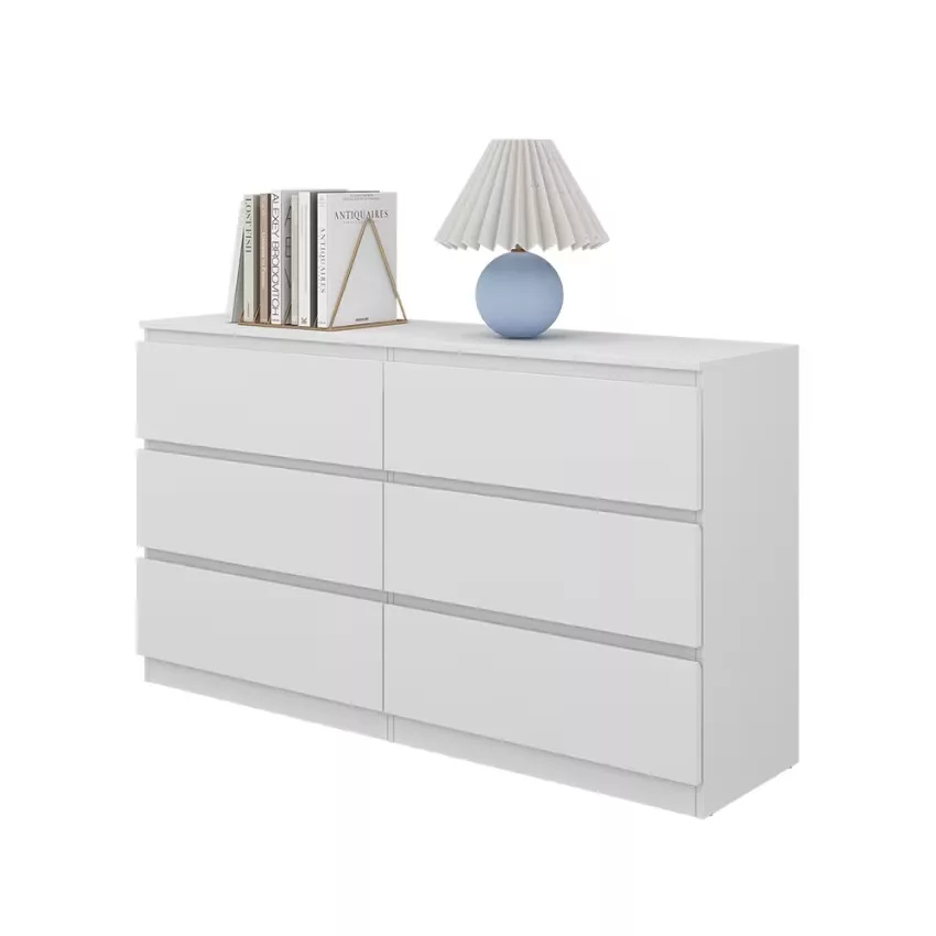 Meuble de rangement de salle de bain, Blanc 138 x 78.5cm – Image 7