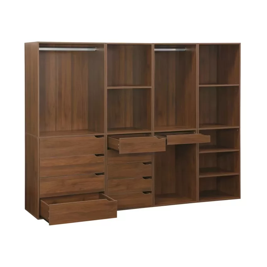 Modulo - Kit dressing modulable avec 4 éléments, blanc – Image 4