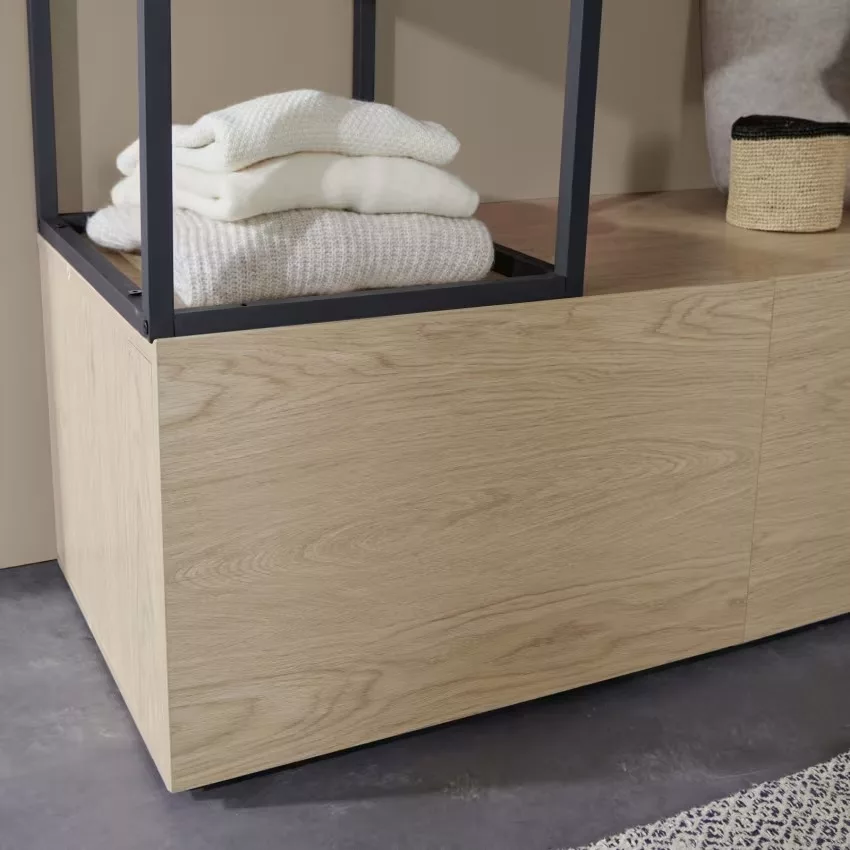 Kleid - Portant vêtements bois et métal – Image 7