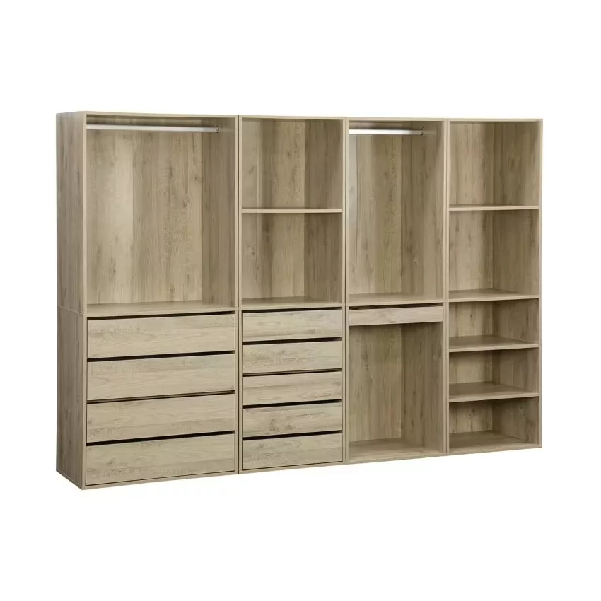 Modulo - Kit dressing modulable avec 4 éléments, blanc – Image 5