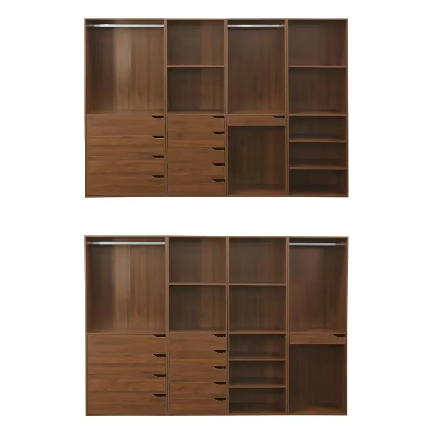 Modulo - Kit dressing modulable avec 4 éléments, blanc – Image 6