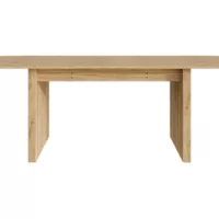 Table de séjour rectangulaire avec allonge ALTERA – 90×180-230max. cm