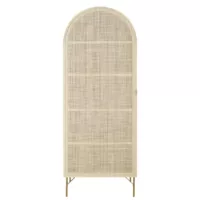 Solstice – Armoire 1 porte cannage en rotin L70