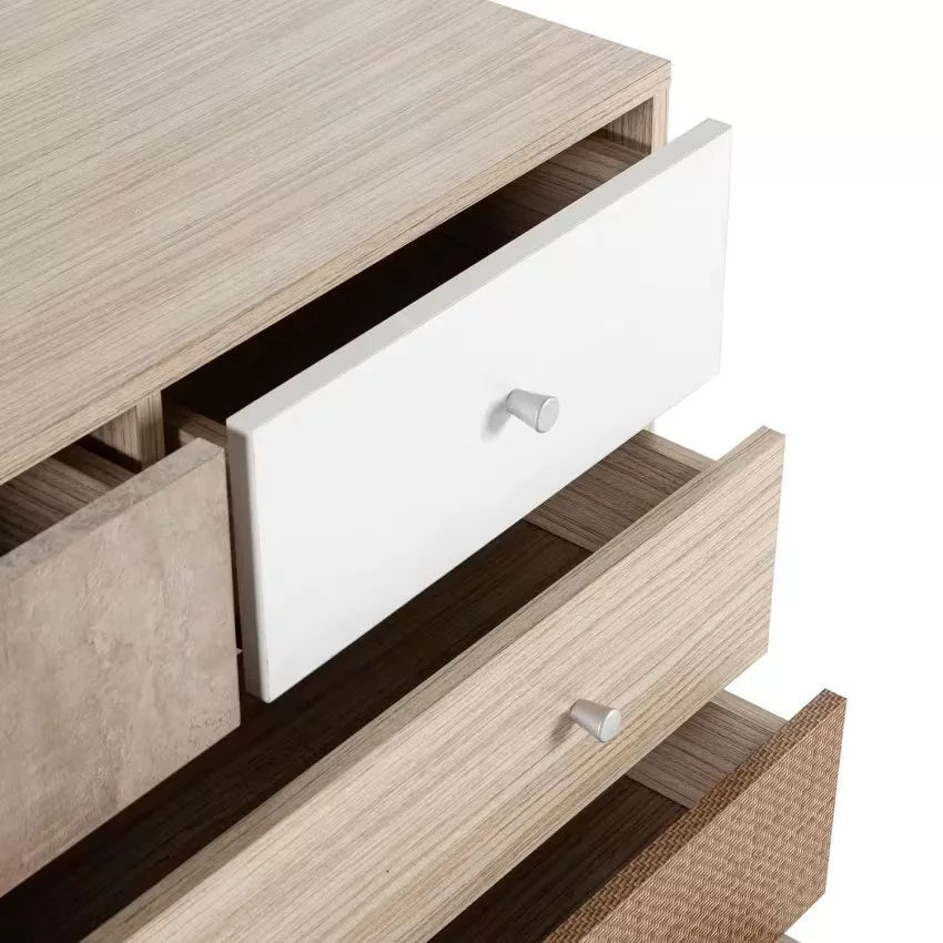 Maia - Commode de nuit 5 tiroirs multicolores – Image 5