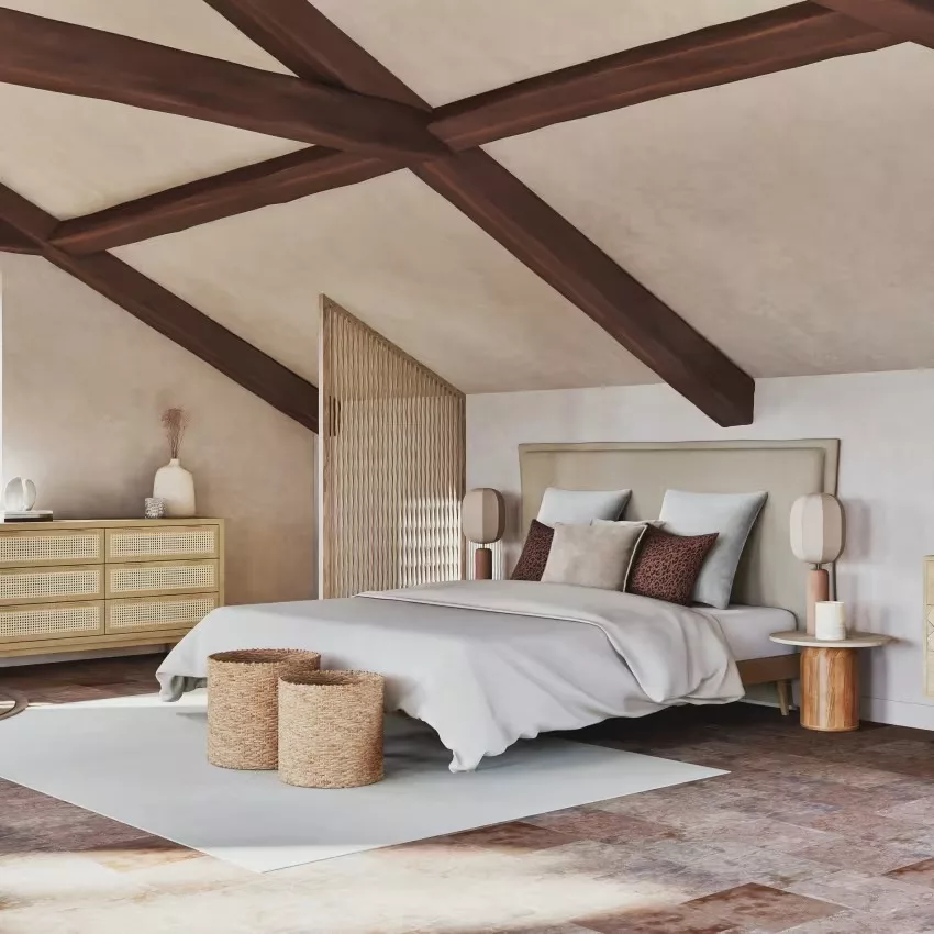 Canopy - Commode 3 tiroirs cannage en rotin L100 – Image 10