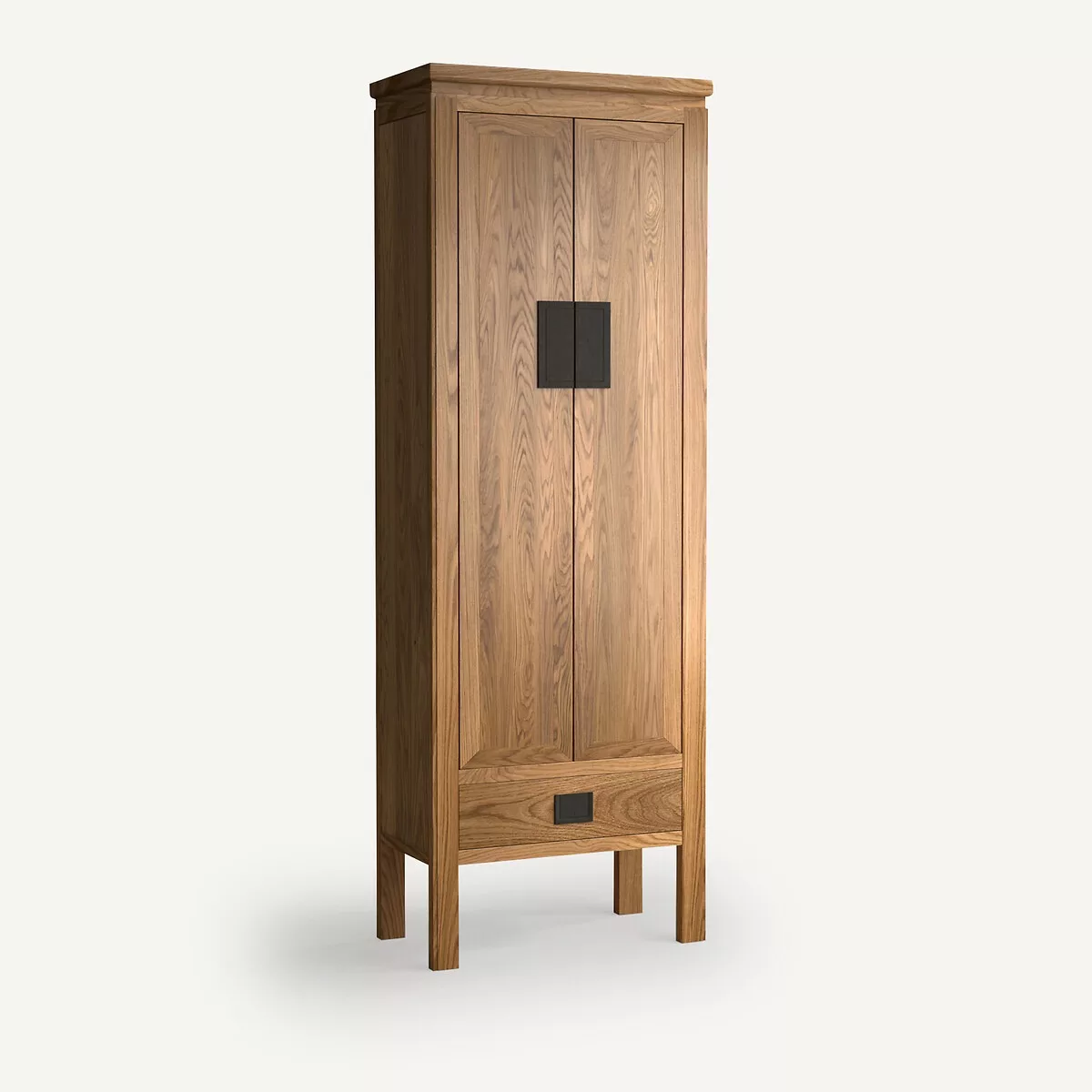 Armoire chinoise chêne massif et plaqué, Ling – Image 3