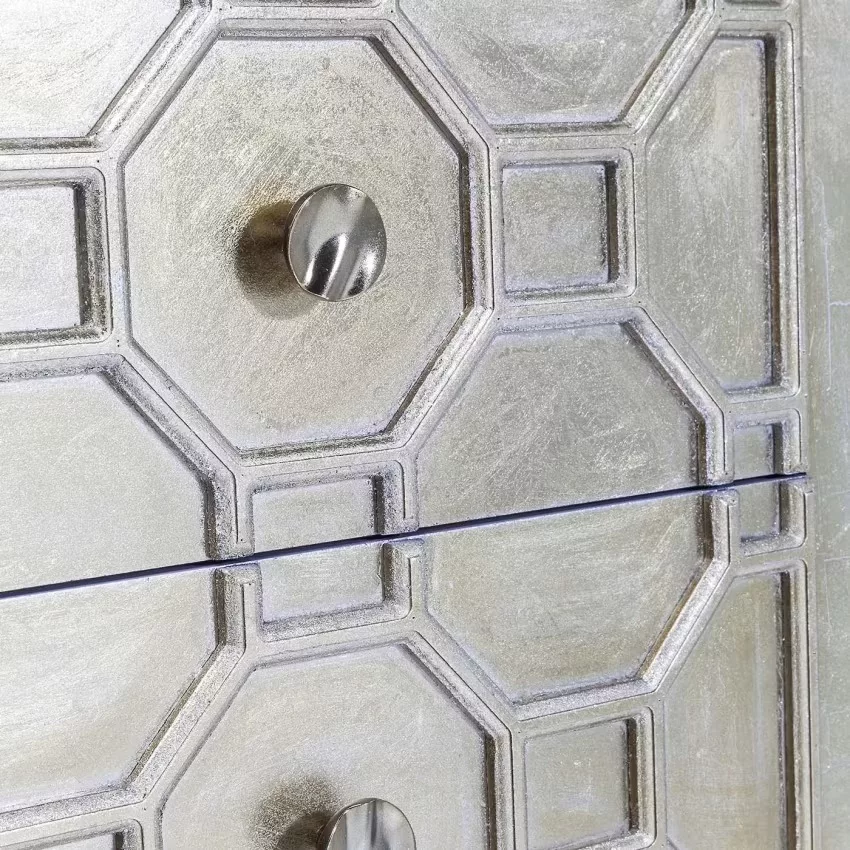 ALHAMBRA - Commode 6 tiroirs fini métallisé – Image 3