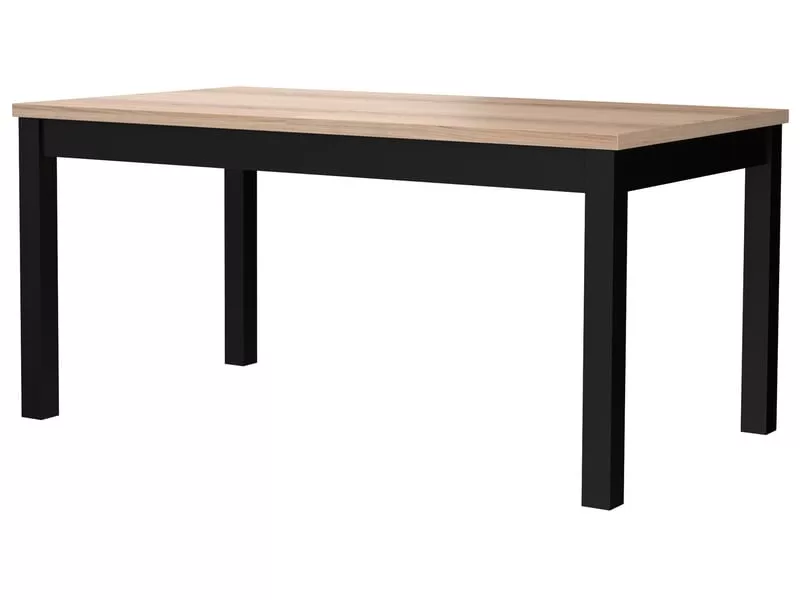 Table de séjour rectangulaire avec allonge bicolore BROOKLYN - 90x160.4-200.4max. cm – Image 6