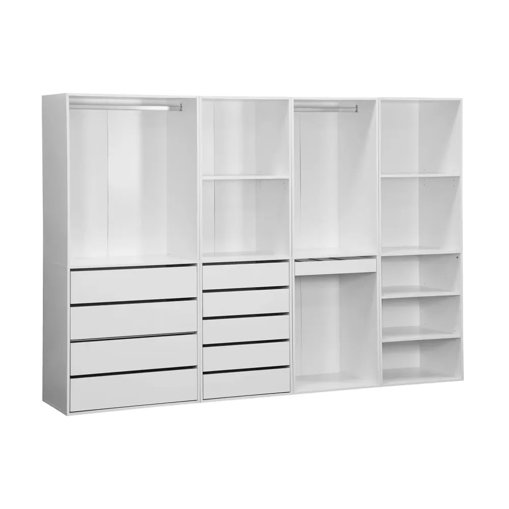 Modulo - Kit dressing modulable avec 4 éléments, blanc – Image 20