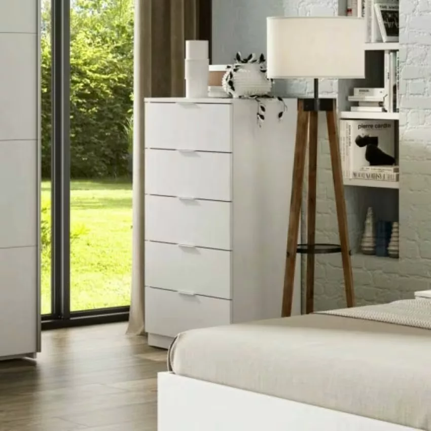 Mesquite - Commode effet bois blanc 60x40 cm – Image 20