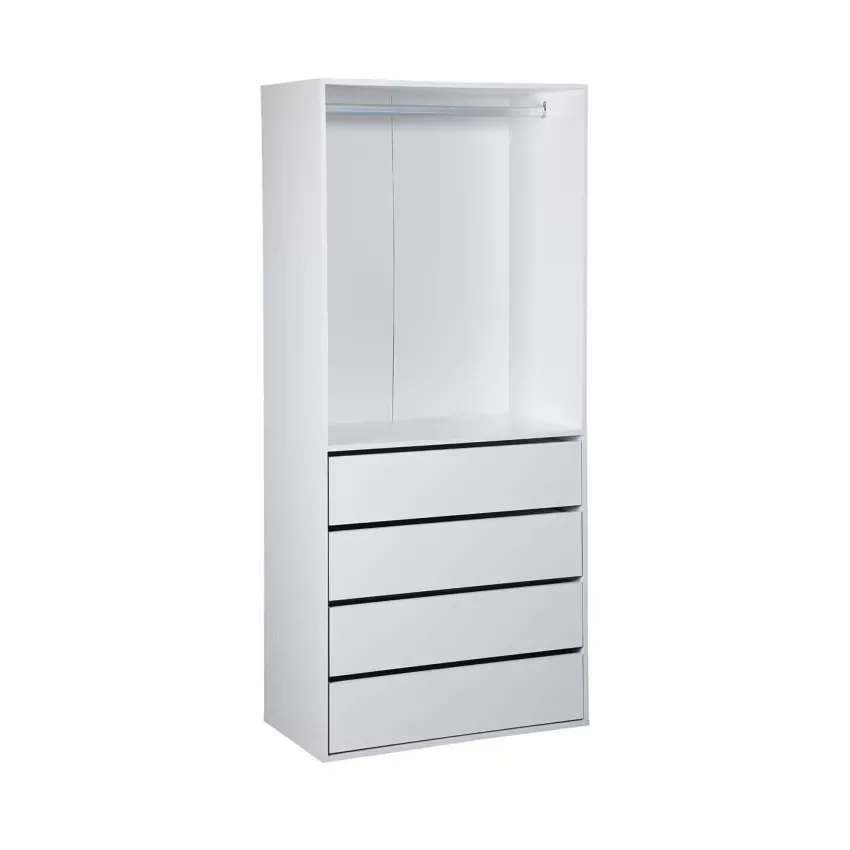 Modulo - Kit dressing modulable avec 4 éléments, blanc – Image 26