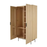 Boldin Business – Armoire professionnel 2 portes rétroéclairé
