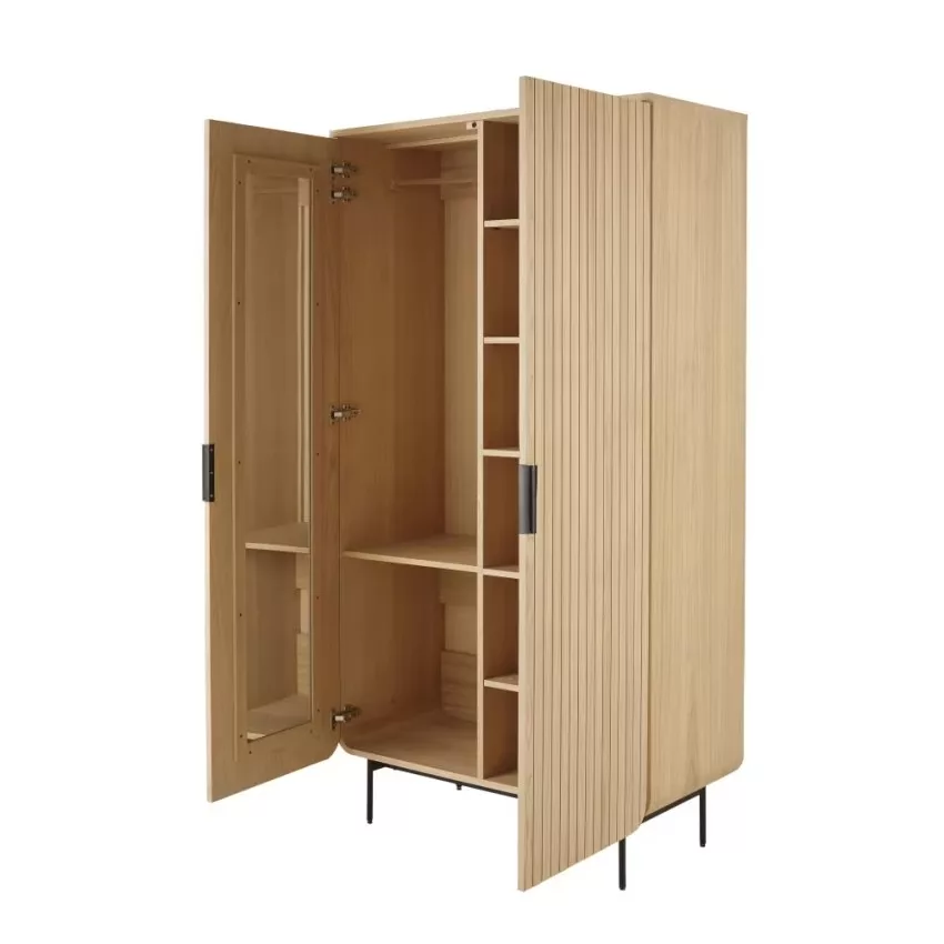 Boldin Business - Armoire professionnel 2 portes rétroéclairé
