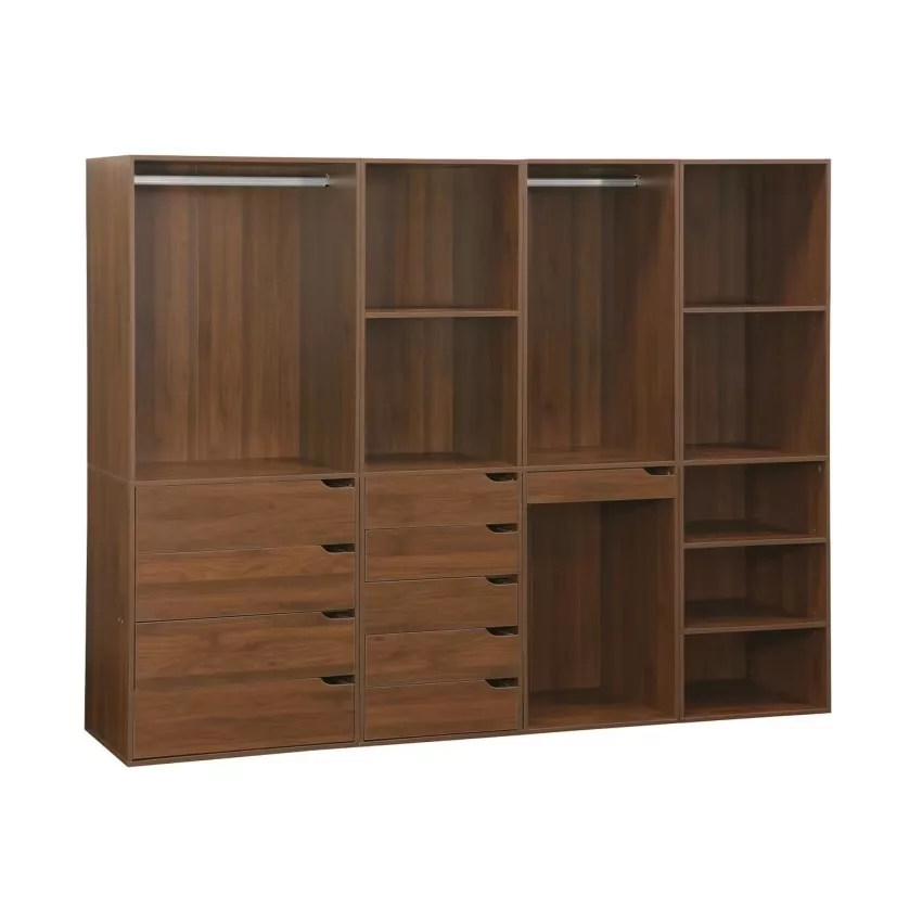 Modulo - Kit dressing modulable avec 4 éléments, blanc – Image 28